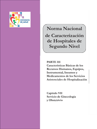 Norma Nacional de Caracterización de establecimientos 